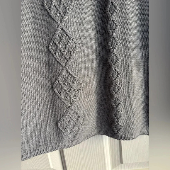 Soft Surroundings Women Cable Knit Sweater XS Silk Cashmere Blend Quiet Luxury - Picture 10 of 11